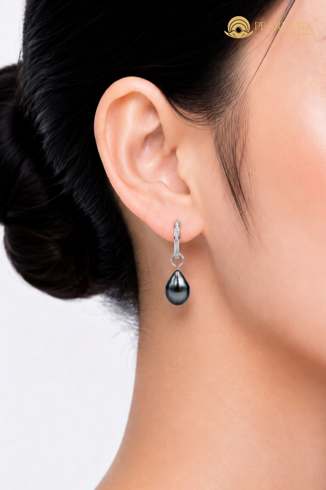 BÔNG TAI NGỌC TRAI TAHITI 9MM